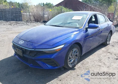 2024 Hyundai Elantra Sel из США, поврежденный, VIN KMHLM4DG4RU686738